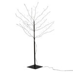 Paris Prix Plante Artificielle Déco LED  Arbre Nu  100cm Noir