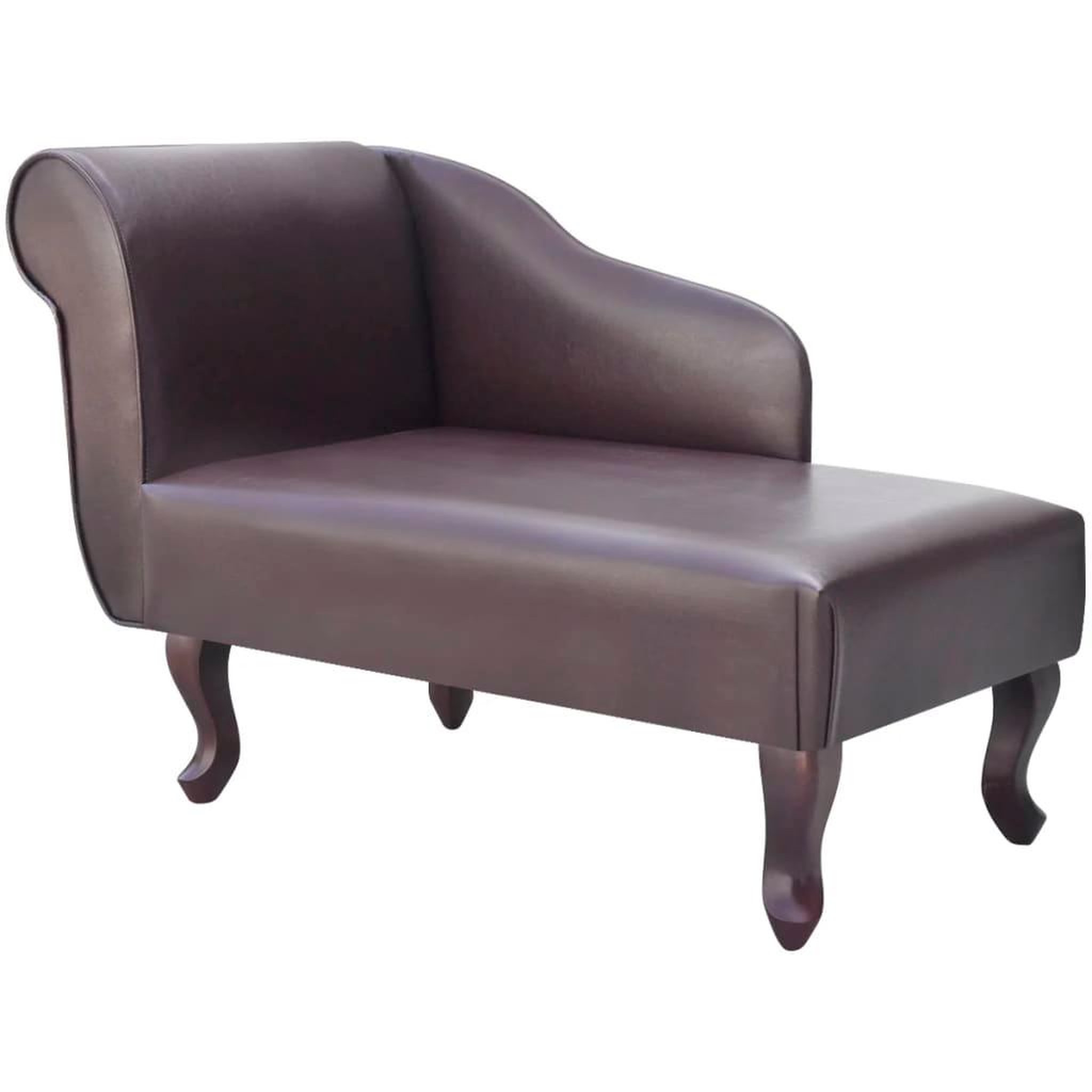 Voir la diapositive 1 : VIDAXL Chaise longue Marron Similicuir
