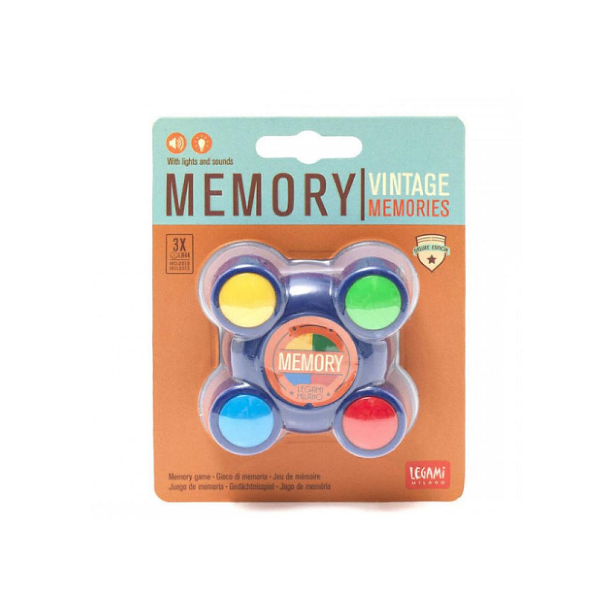 LEGAMI Jeu du memory - Style Vintage