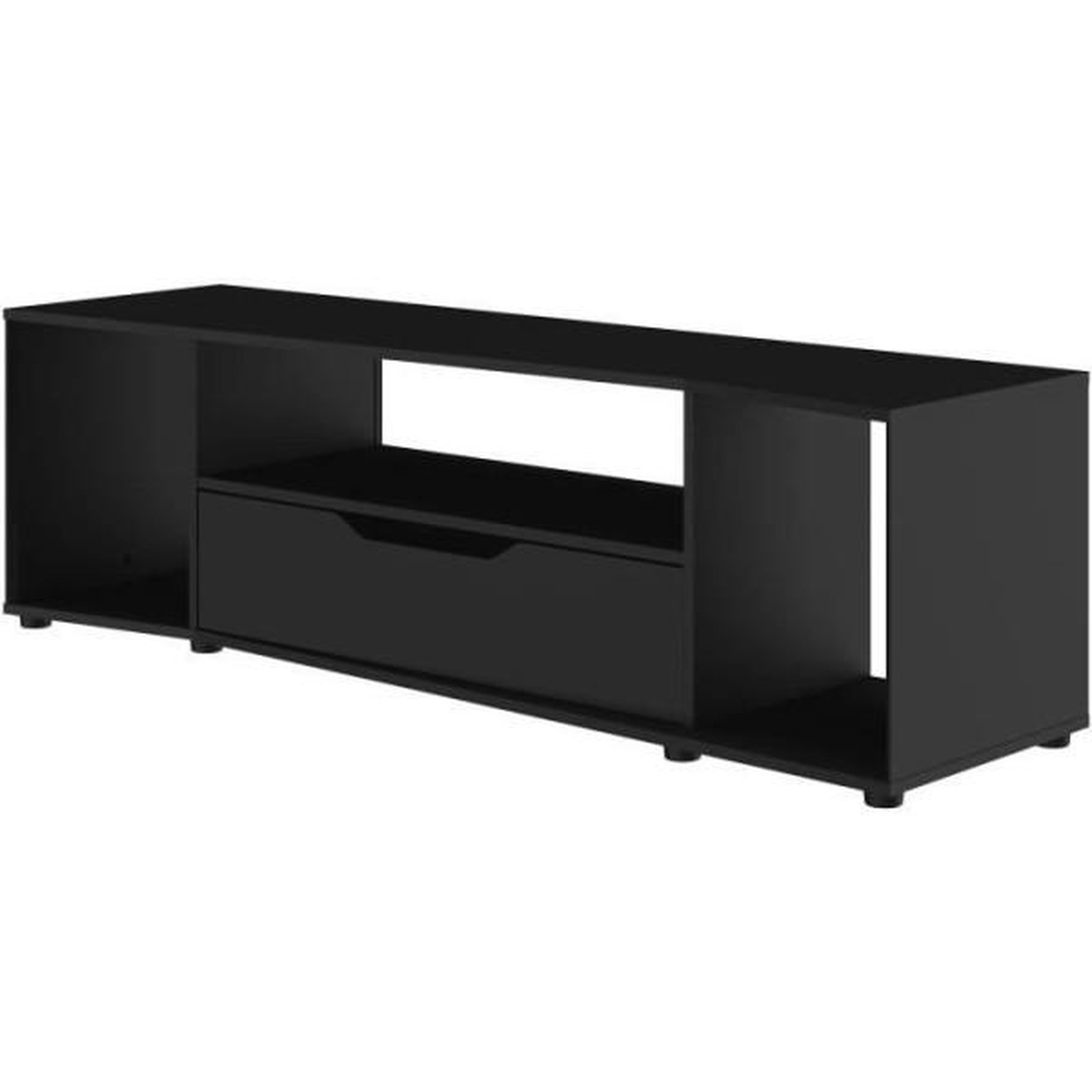 Voir la diapositive 4 : DIAGONE Meuble tv gamer - hack - noir - 163 x 45 x 48 cm - diagone