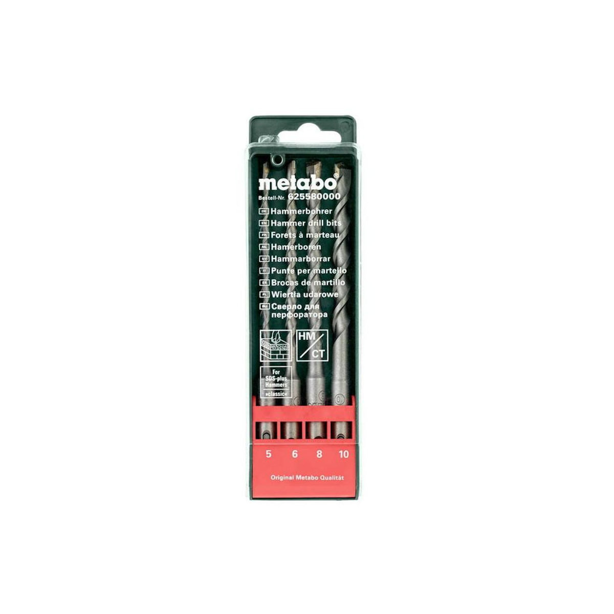 METABO SAS Coffret de 4 forets SDS-plus SP