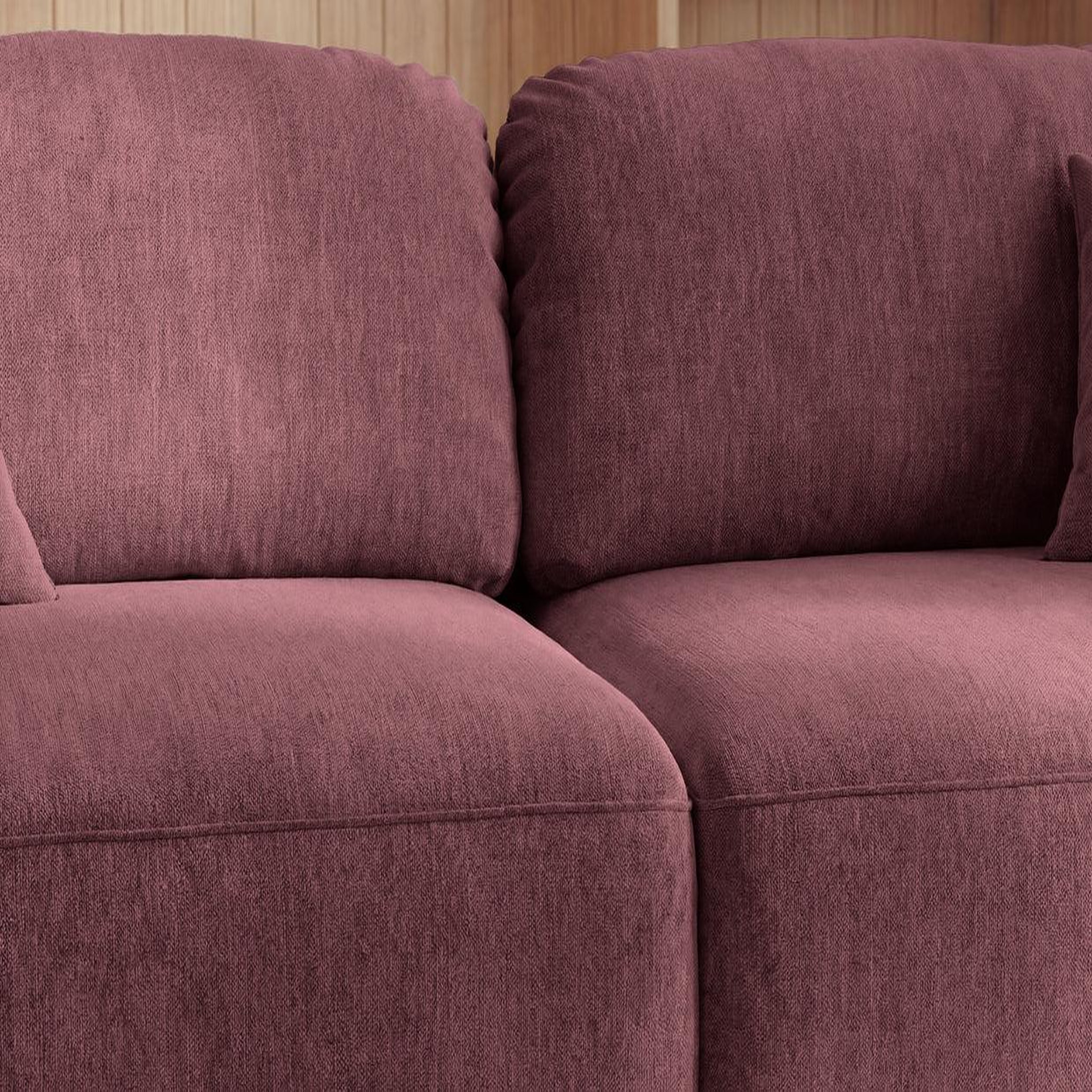 Voir la diapositive 5 : CASANOVA PARIS Chiara - canapé droit convertible tissu velours 3 places