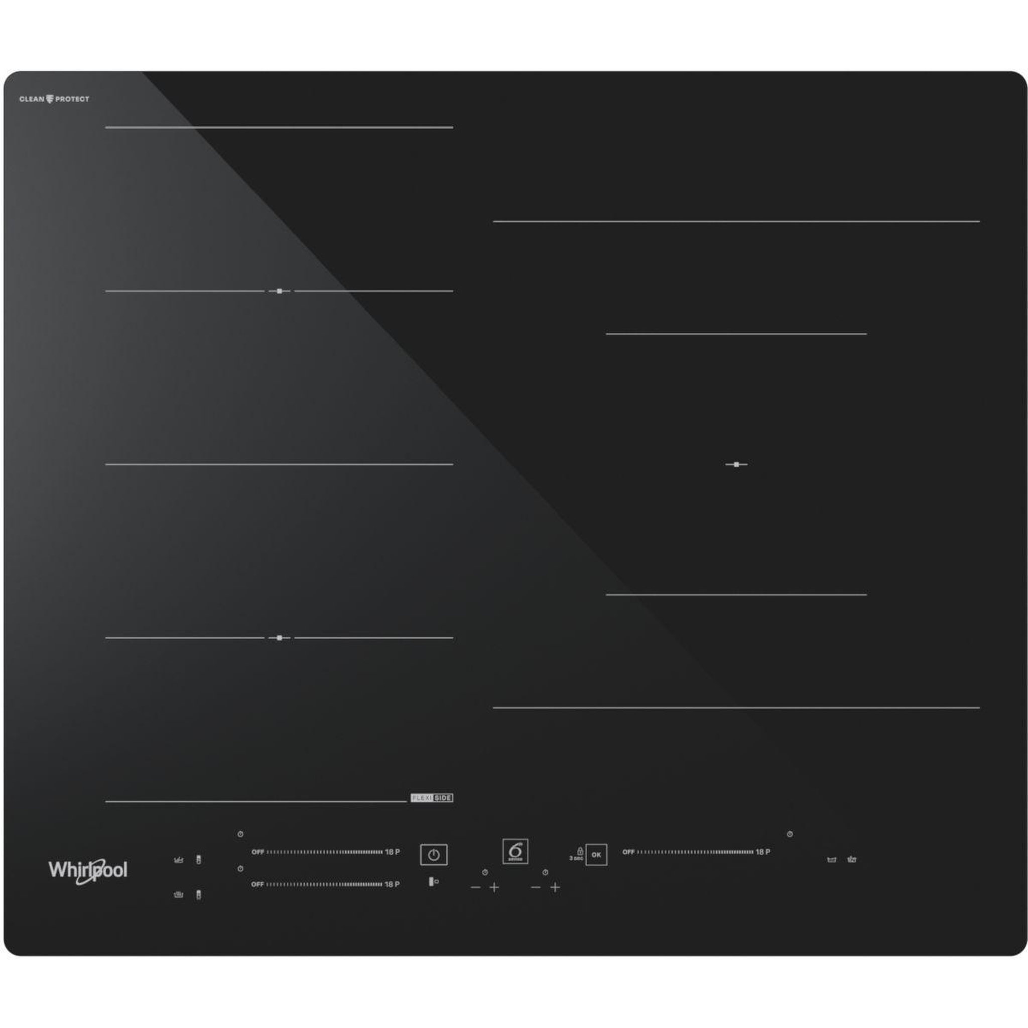 Whirlpool Plaque induction WFS9860CPNE CleanProtect