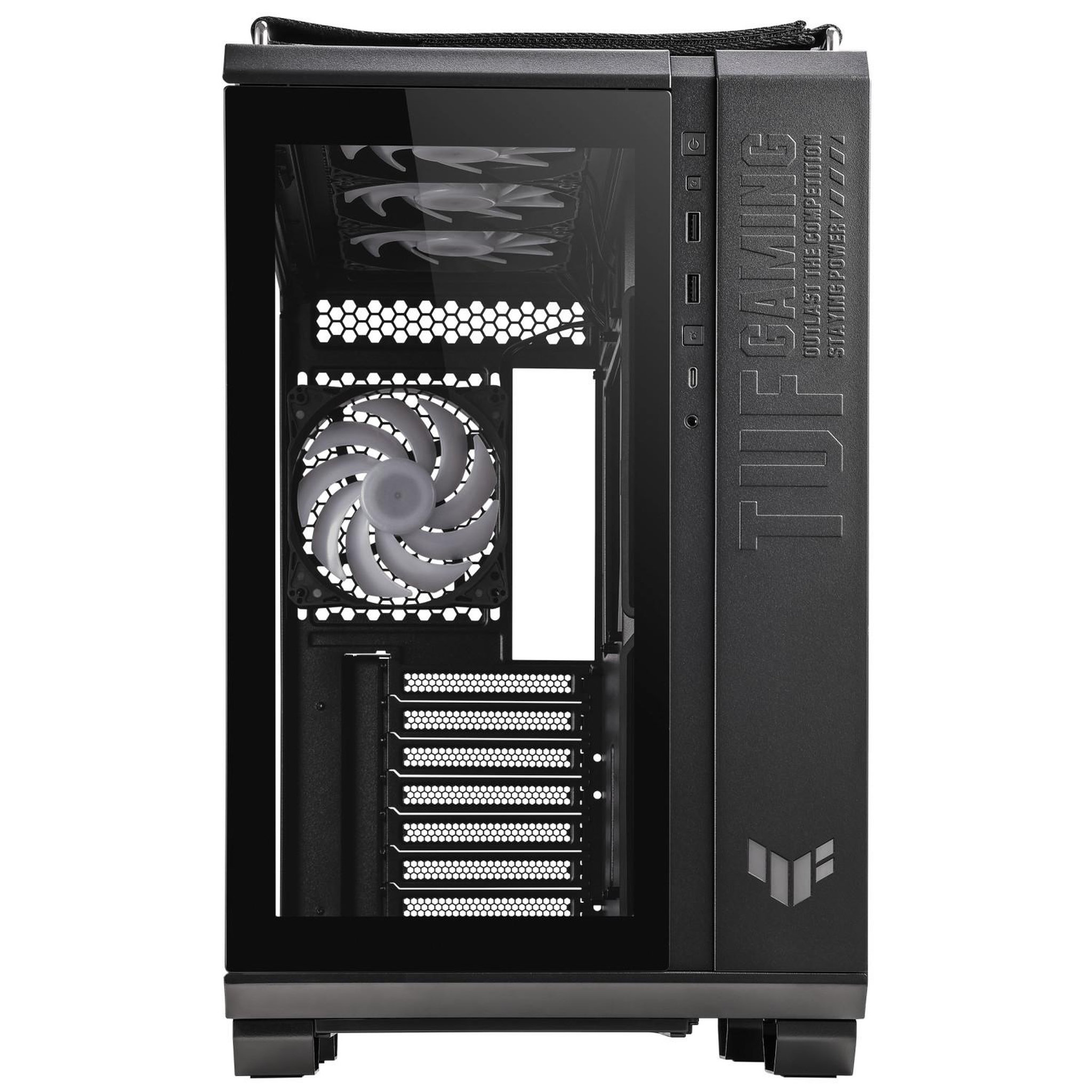 Voir la diapositive 2 : ASUS Boîtier pc asus tuf gaming gt502 plus moyen tour noir