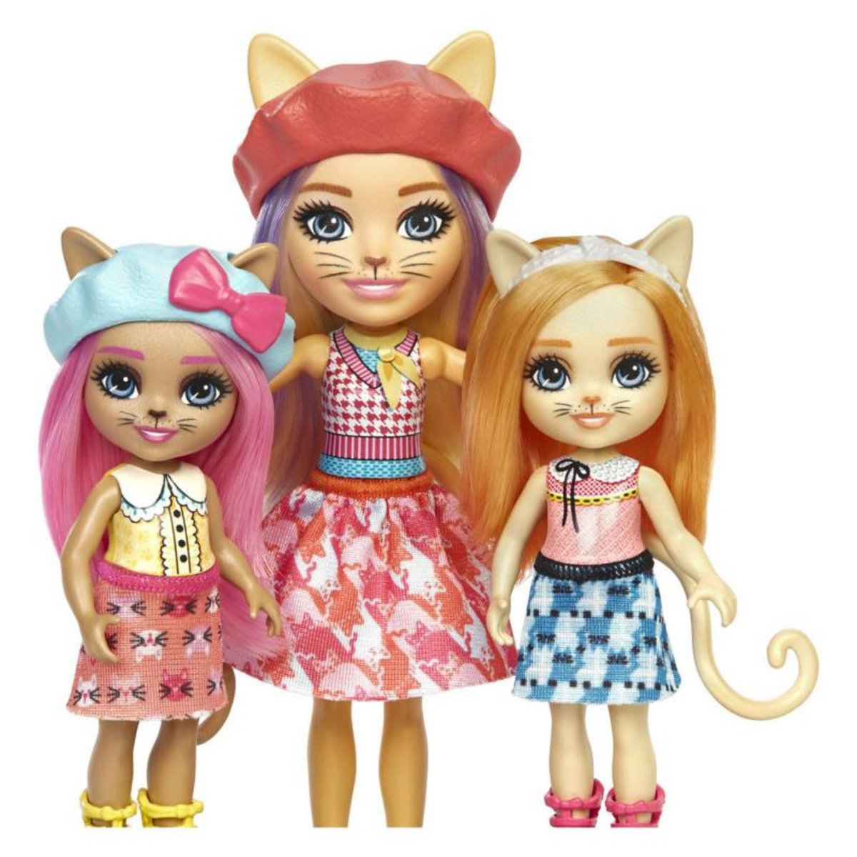 MATTEL Mattel - Enchantimals New Family Siamese Cats HHC11