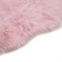 Voir la diapositive 2 : VIDAXL Tapis 60 x 90 cm Peau de mouton synthetique Rose