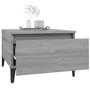 Voir la diapositive 5 : VIDAXL Table d'appoint Sonoma gris 50x46x35 cm Bois d'ingenierie