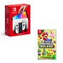 NINTENDO Console Nintendo Switch (modèle OLED) Joy-Con Blanc + New Super Mario Bros U Deluxe SWITCH