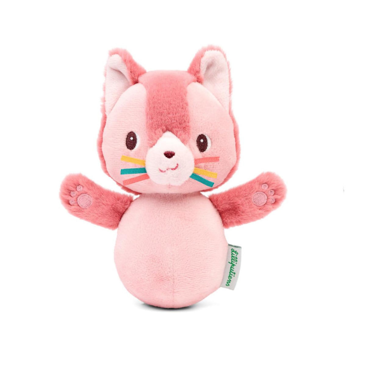 LILLIPUTIENS Peluche sonore Culbuto Jeanne le chat