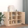 Voir la diapositive 6 : VIDAXL Buffet 100x40x75 cm Bois massif de pin