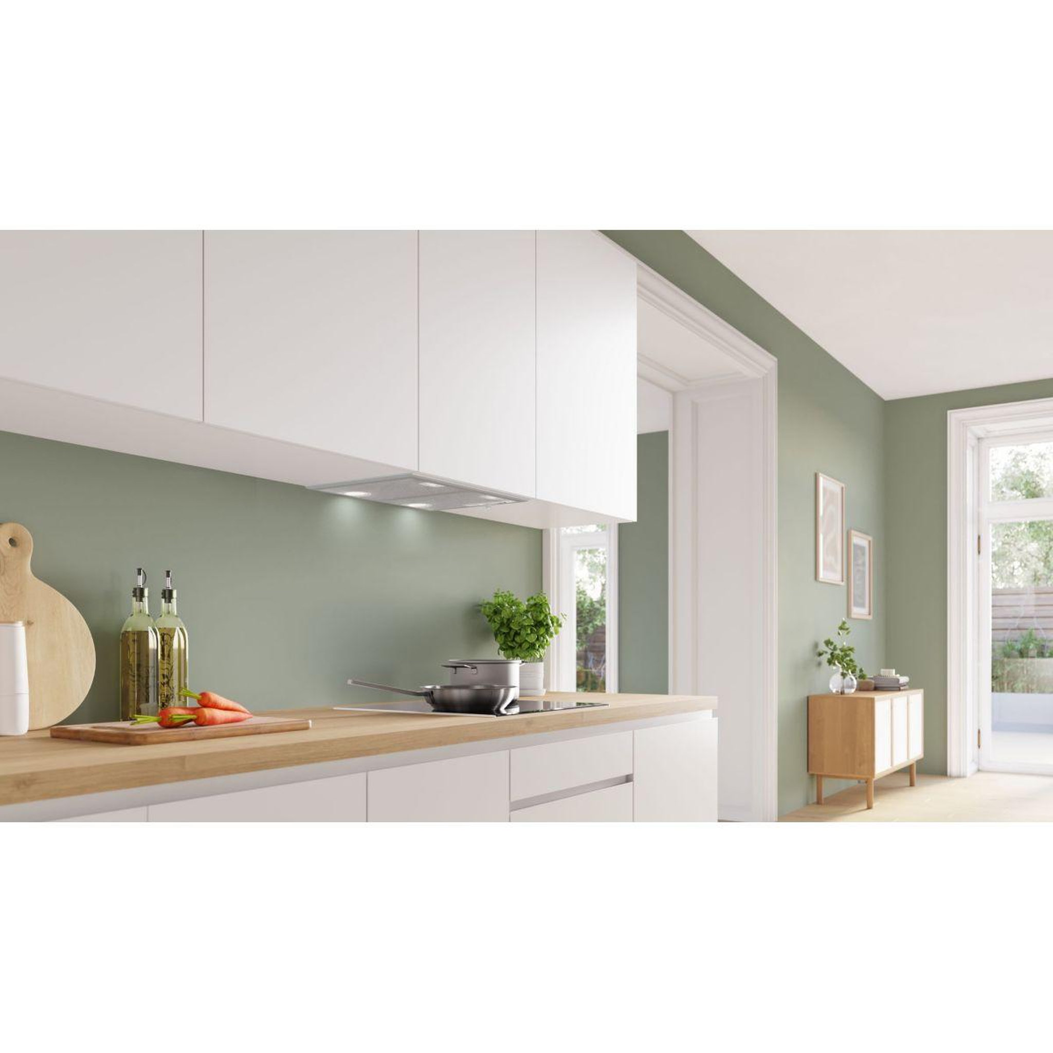Voir la diapositive 2 : BOSCH Hotte encastrable dhl555bm