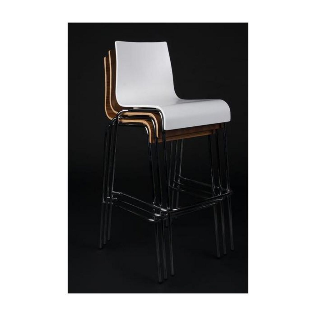 Paris Prix Tabouret de Bar  Forest  104cm Blanc