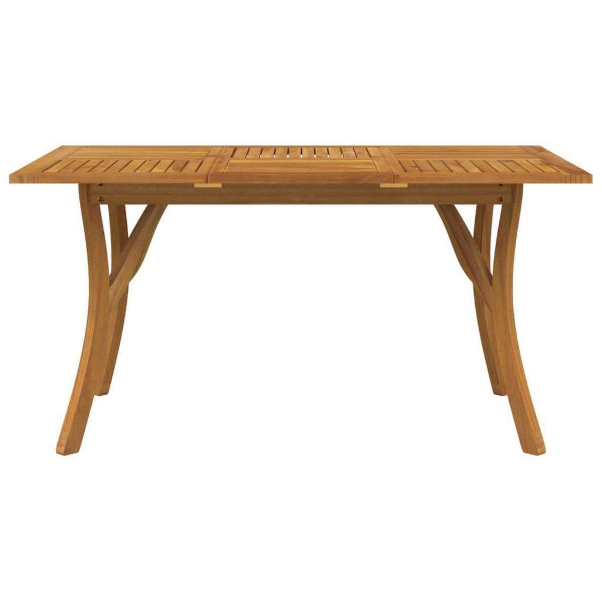 VIDAXL Table de jardin 150x90x75 cm Bois d'acacia solide