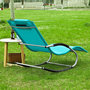 Voir la diapositive 5 : SOBUY SoBuy - Fauteuil À Bascule De Jardin pliable - Moderne - OGS28