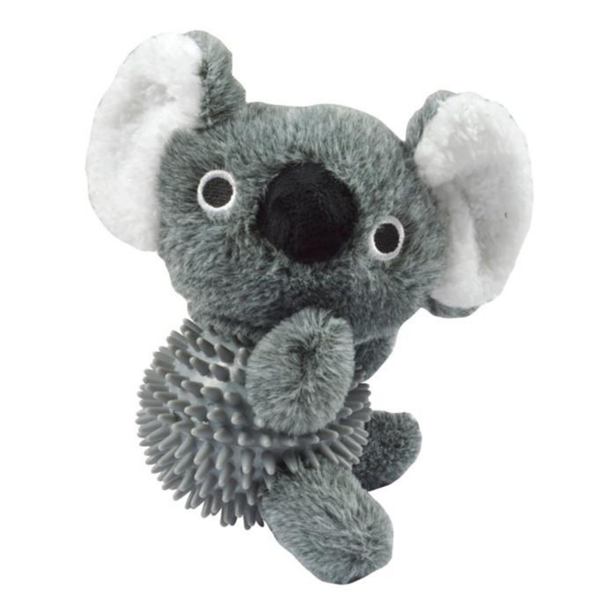 Paris Prix Jouet pour Chien Sonore  Adelaïde le Koala  16cm Gris