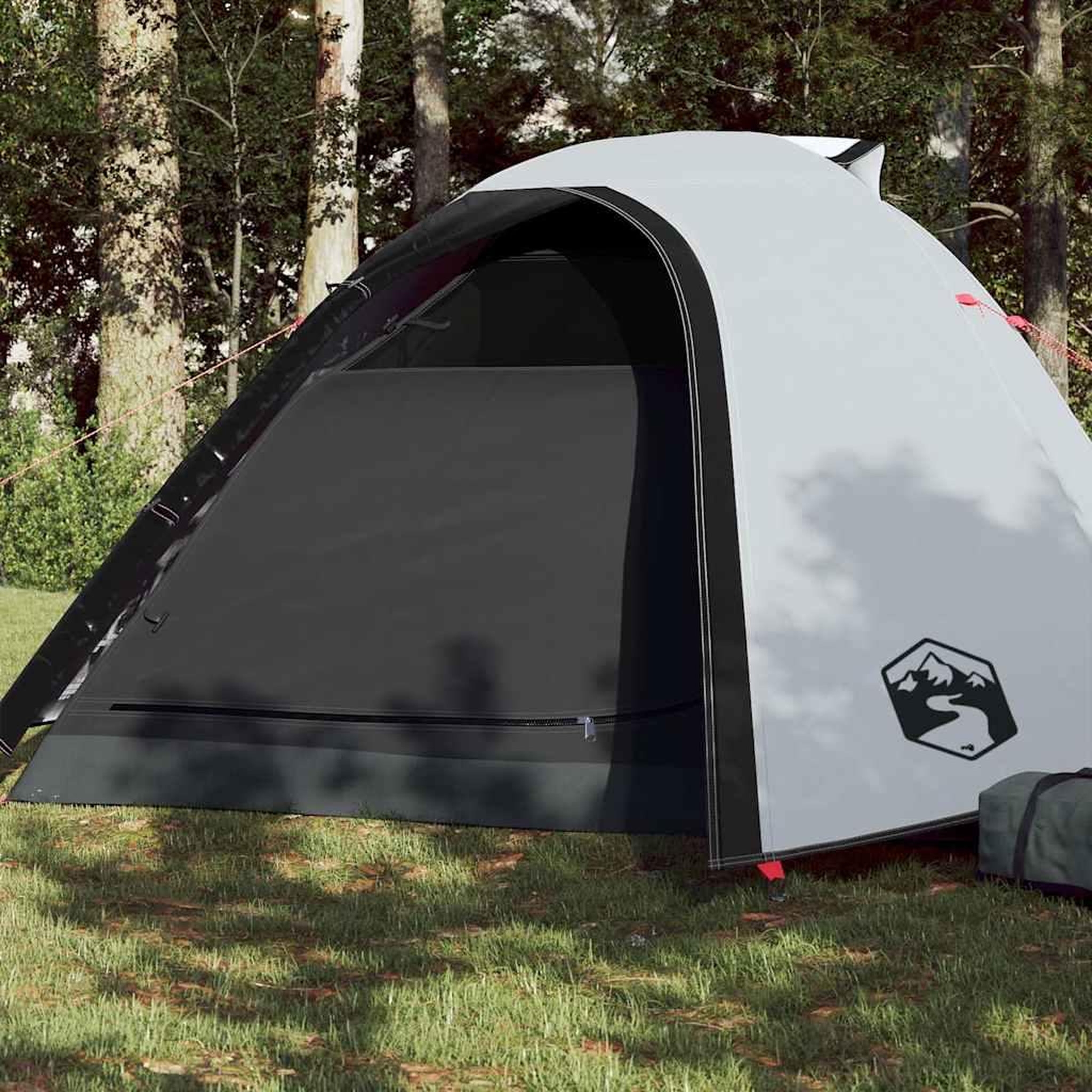 VIDAXL Tente de camping a dome 4 personnes tissu occultant impermeable