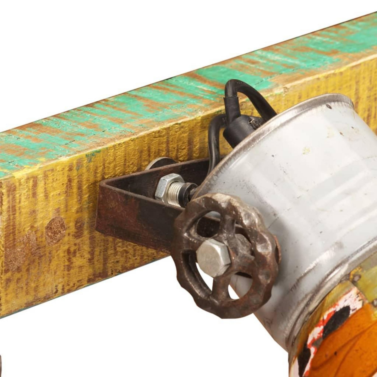 VIDAXL Applique murale industrielle Multicolore 90x25 cm E27