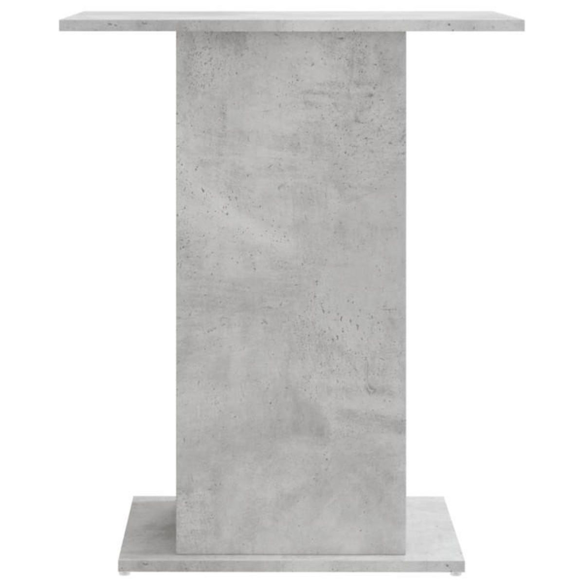 VIDAXL Support d aquarium gris béton 60,5x36x72,5 cm bois d ingénierie