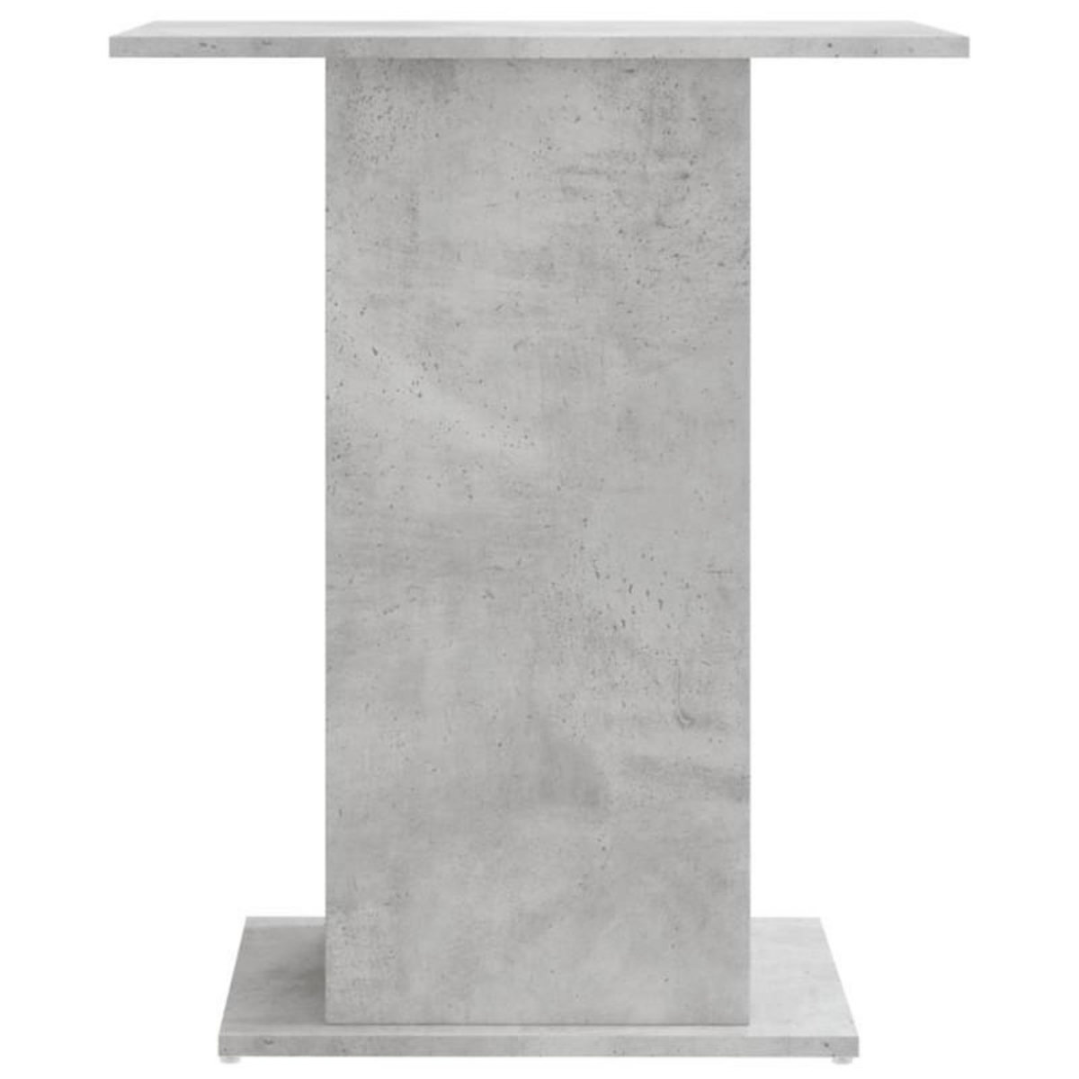 VIDAXL Support d aquarium gris béton 60,5x36x72,5 cm bois d ingénierie