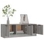Voir la diapositive 4 : VIDAXL Meuble TV Sonoma gris 102x35x36,5 cm Bois d'ingenierie