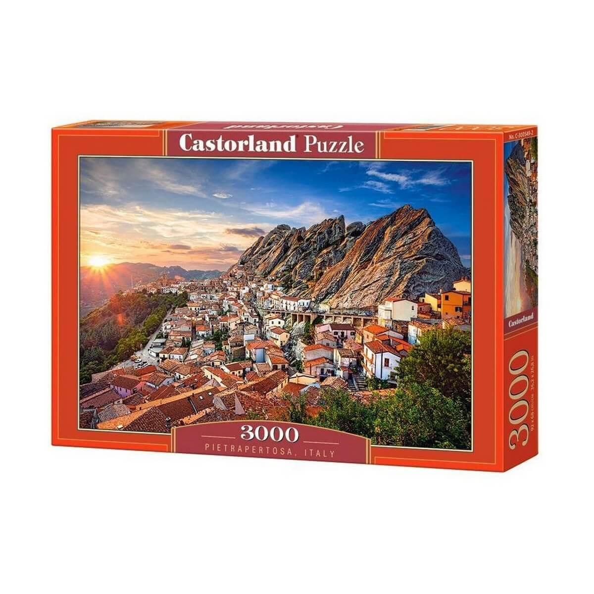 Castorland Puzzle 3000 pièces : Pietrapertosa, Italie