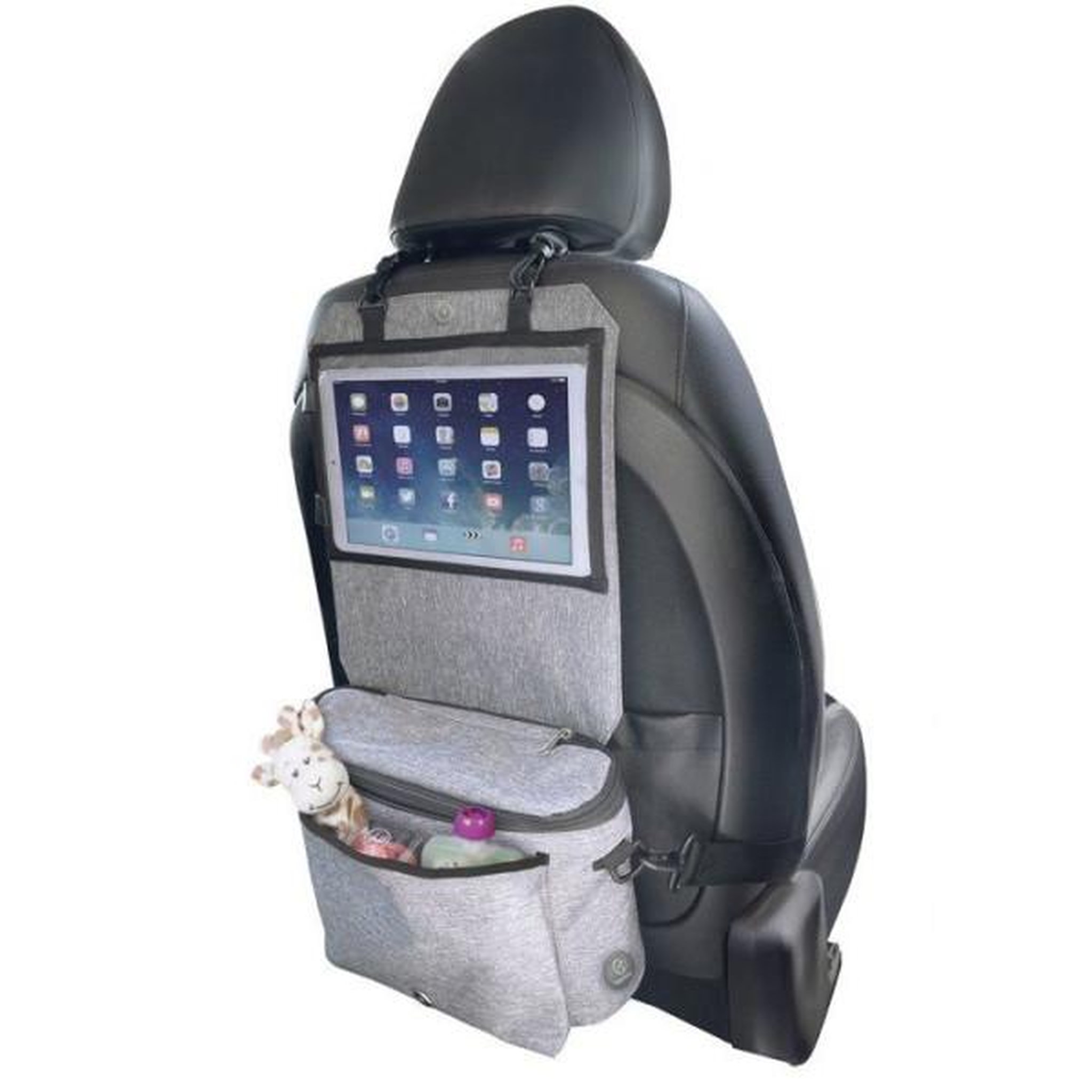 Voir la diapositive 3 : MARKET24 Sac a langer de voyage 3-en-1 - DREAMBABY - Organisateur pour poussette et siege auto, sac a langer avec porte-tablette - Isolé