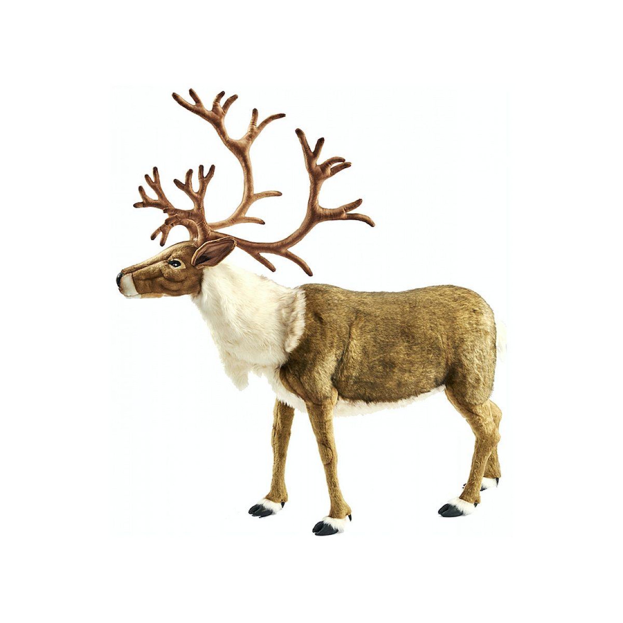 Hansa Hansa peluche geante renne nordic 130 cm h et 120 cm l