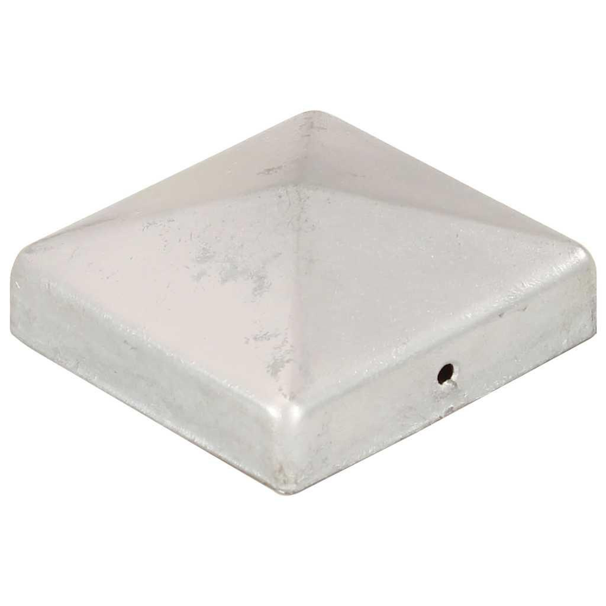 Voir la diapositive 2 : VIDAXL Bouchons de poteau de cloture 6 pcs metal galvanise 81x81 mm