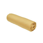 Today Drap housse TODAY Essential - 140 x 190 cm - 2 personnes - 100% Coton uni - Ocre