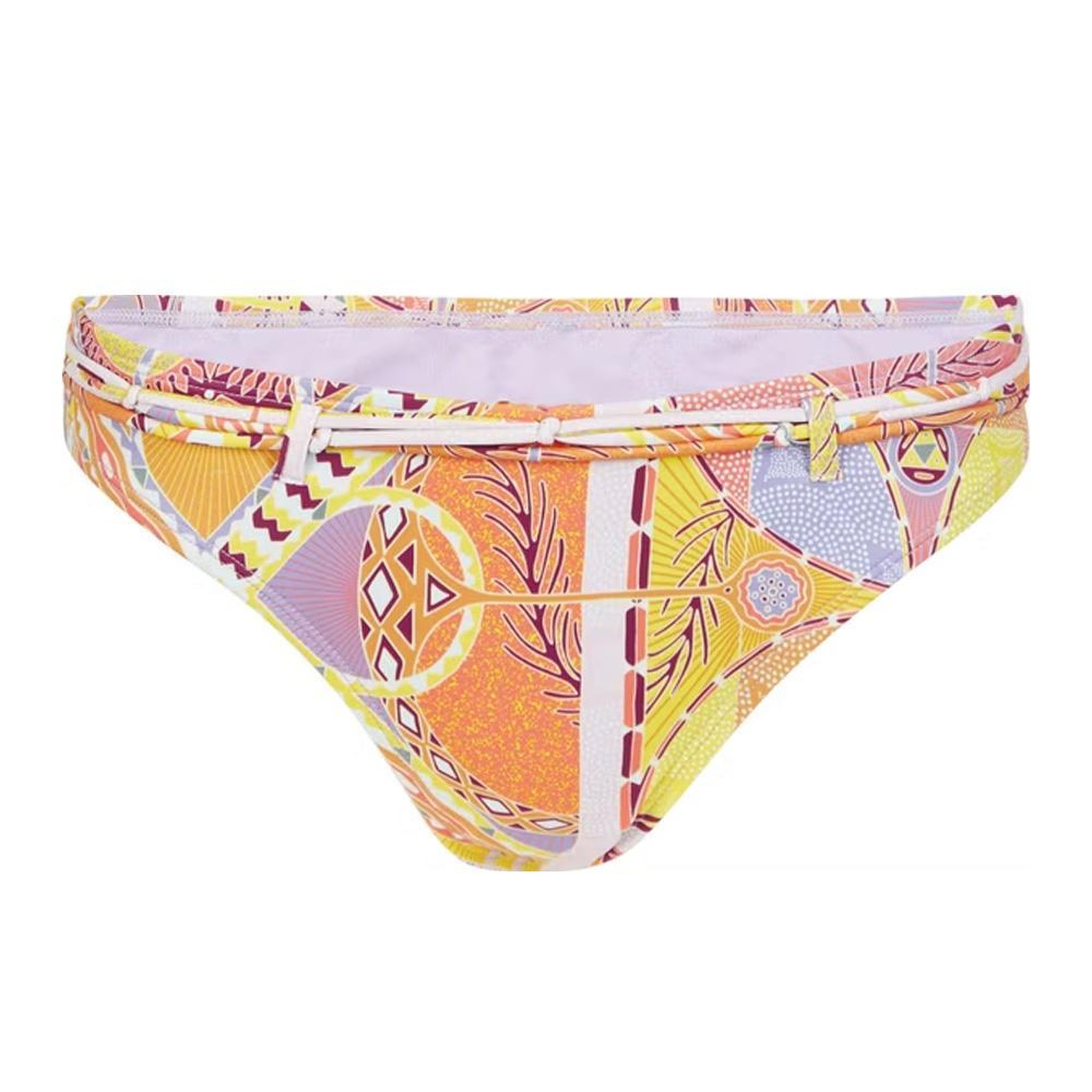 Voir la diapositive 1 : O'NEILL Bas de Maillot de bain Jaune/Orange/Rose Femme O'Neill Cruz