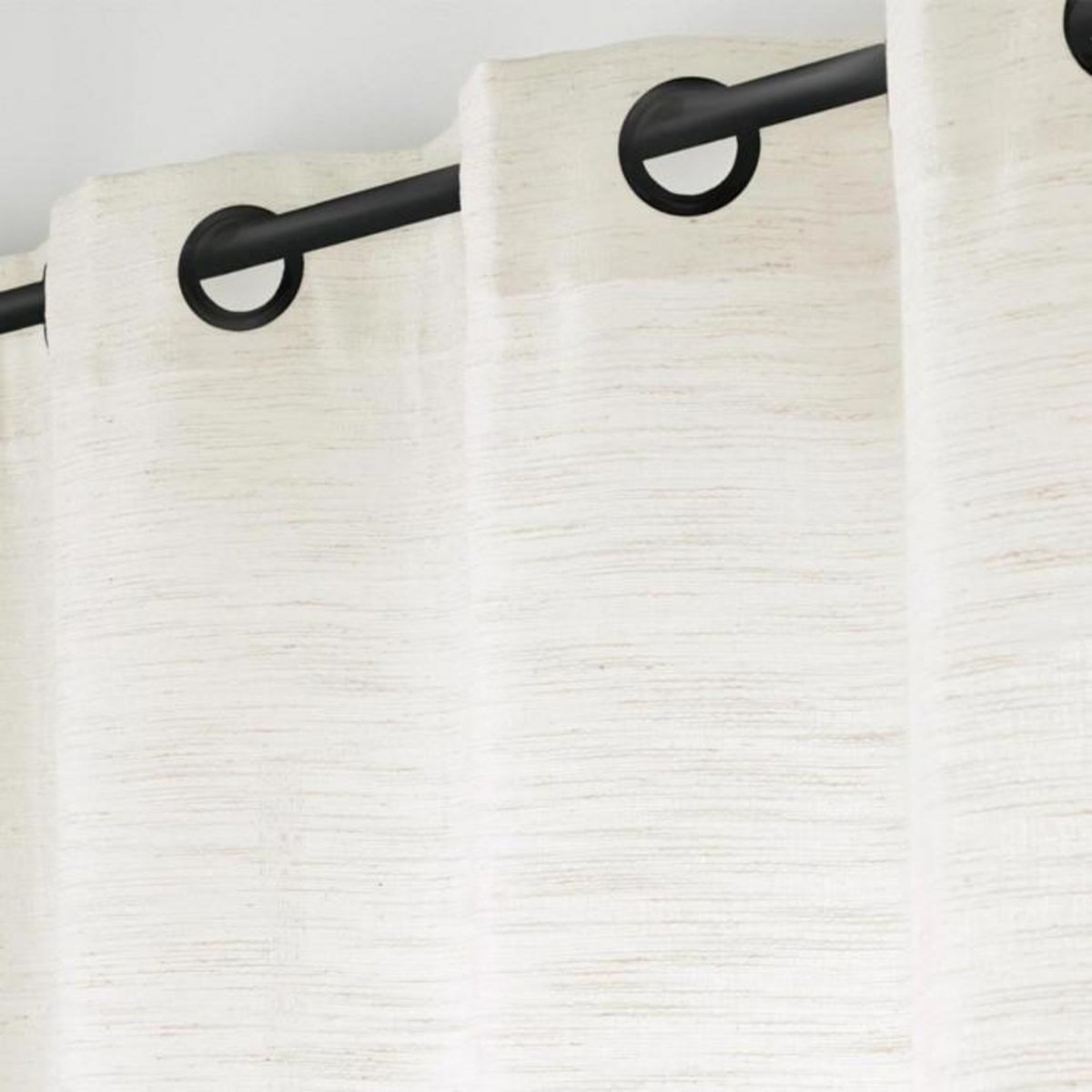 Paris Prix Rideau à Œillets Effet Lin Tissé  Nando  140x260cm Naturel