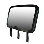 Monsieur Bébé Lot de 2 Miroirs voiture pour bébé 2 en 1 avec sangles amovibles pour jouets ou accessoires