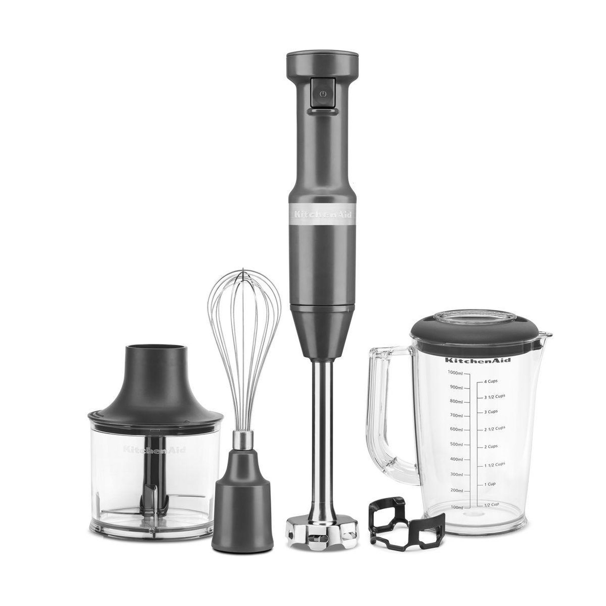KitchenAid Mixeur Mixeur Plongeant filaire gris 5KHBV83EDG