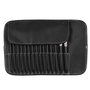 Voir la diapositive 2 : Paris Prix Trousse à Maquillage  15 Pinceaux  23cm Noir