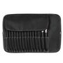 Voir la diapositive 2 : Paris Prix Trousse à Maquillage  15 Pinceaux  23cm Noir