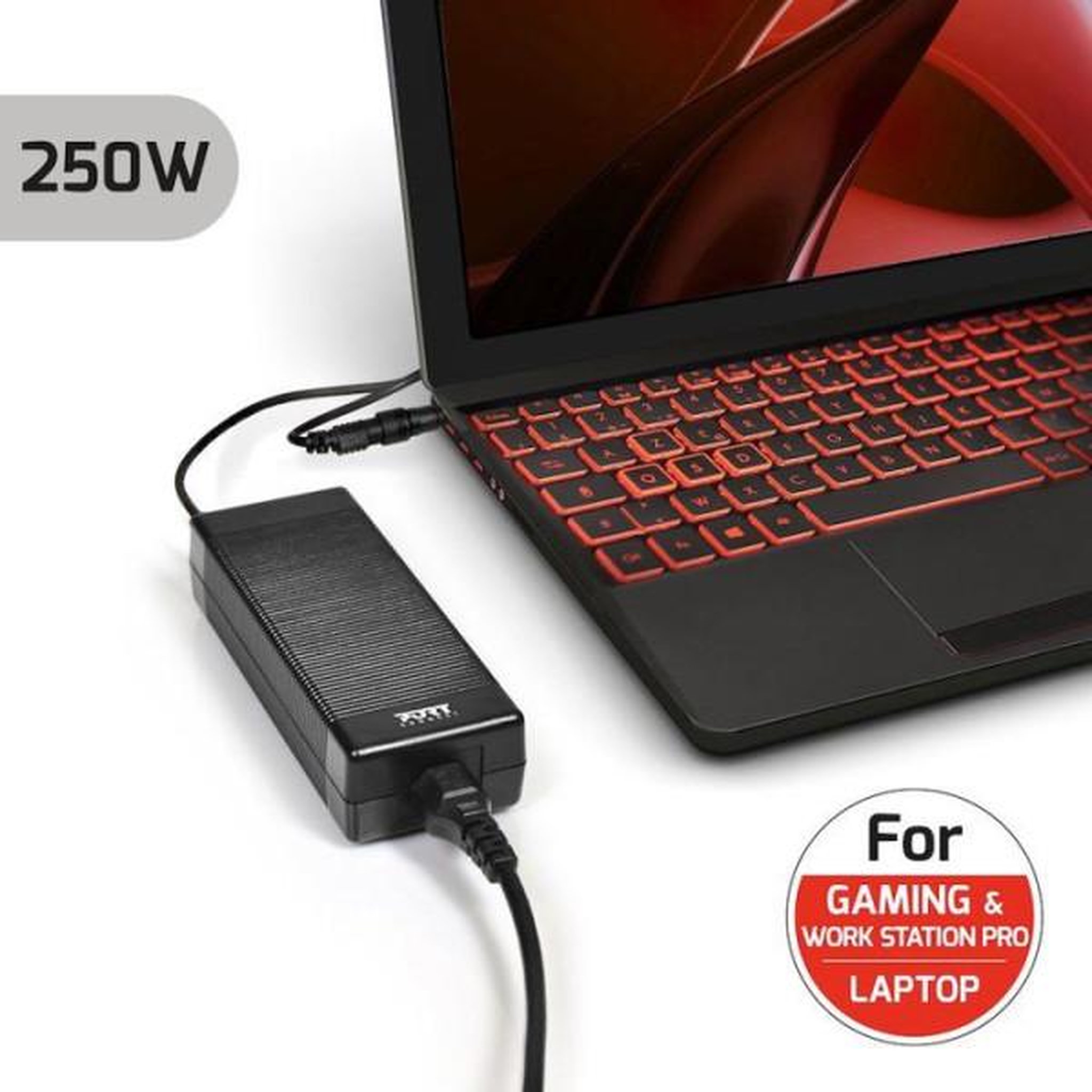 Voir la diapositive 4 : PORT DESIGNS Alimentation secteur universelle Port Designs Connect pour ordinateurs portables Noir
