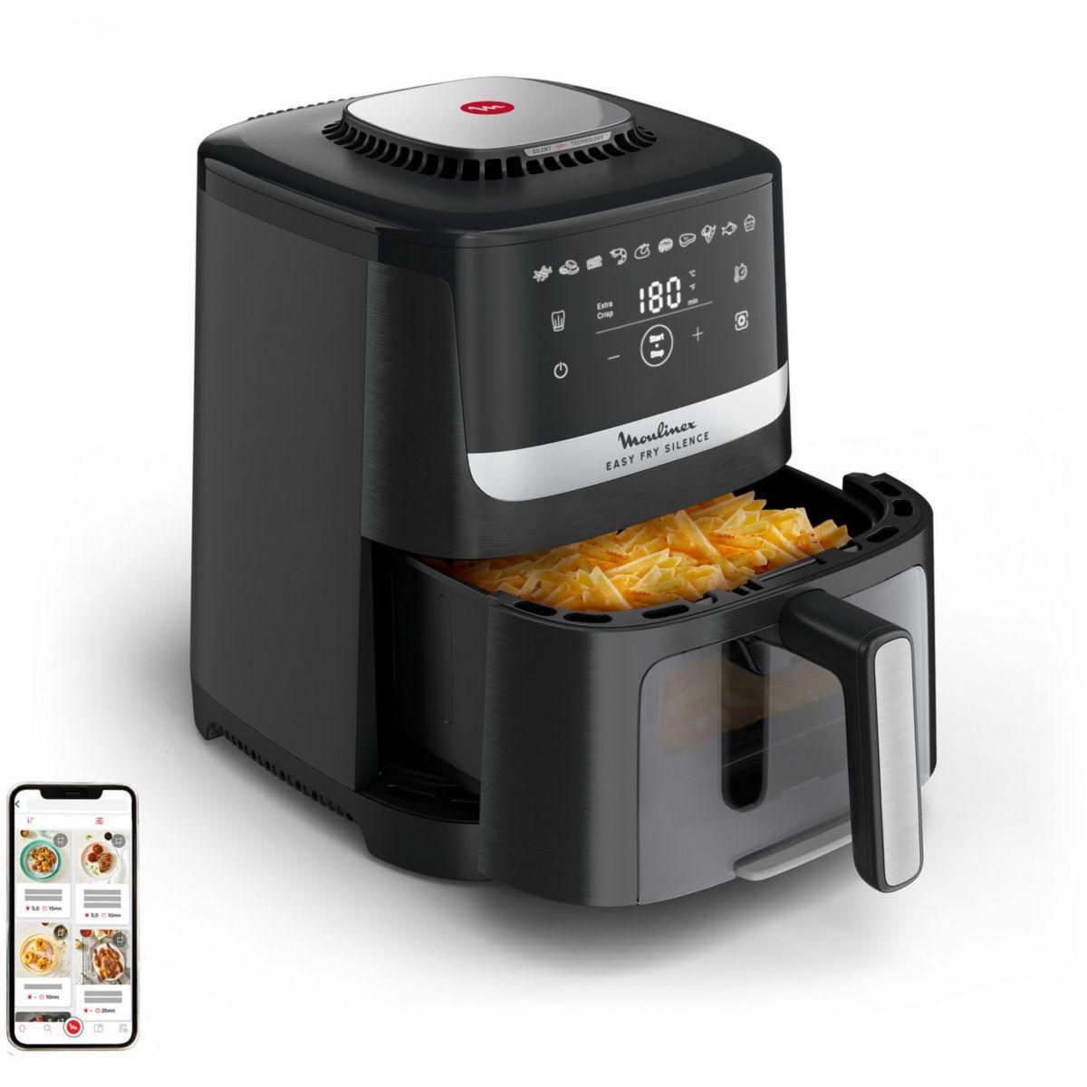 MOULINEX Friteuse sans huile Easy Fry Silence 5L  EZ5568F0