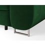 Voir la diapositive 6 : BEST MOBILIER Pablo - canapé droit 2 places avec têtières ajustables - en velours