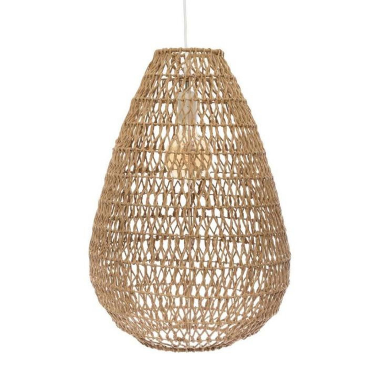 ATMOSPHERA Lampe Suspension Design  Etel  55cm Naturel