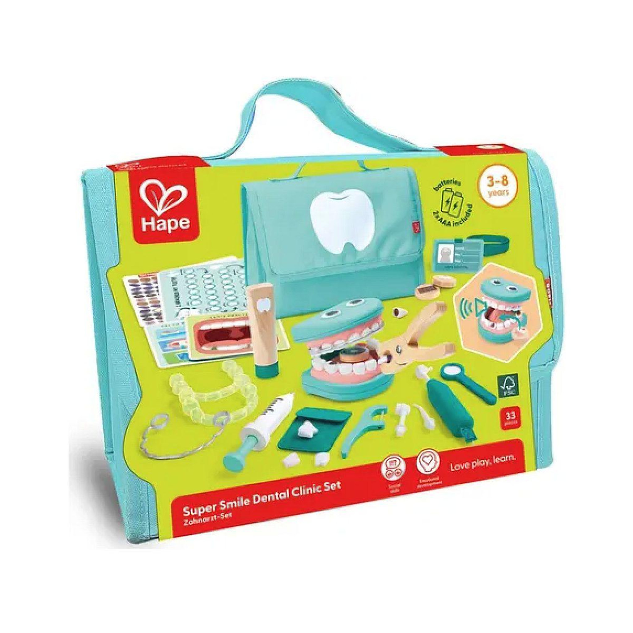 Hape - Le kit du petit dentiste