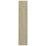 Voir la diapositive 5 : VIDAXL Armoire a chaussures murale Chene Sonoma 60x18x90 cm Agglomere