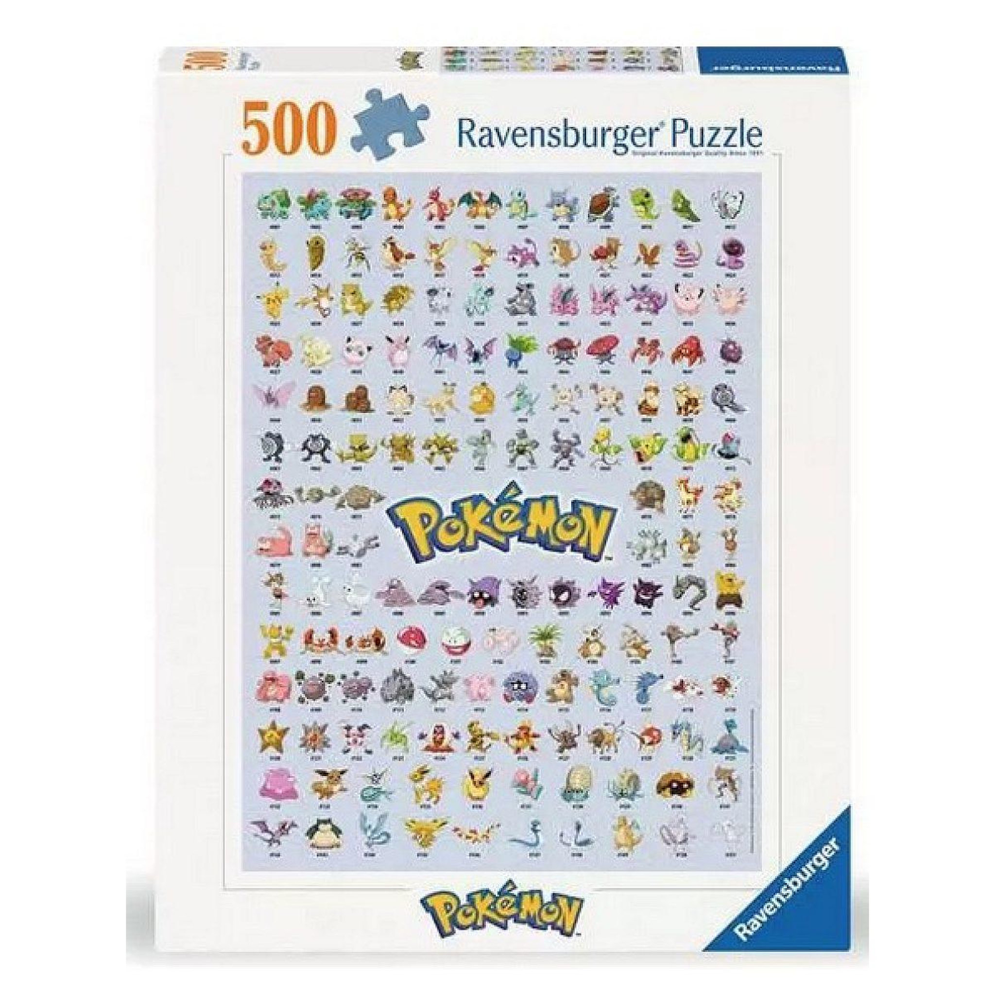 Nathan 500p puzzle pokedex premiere generation pokemon