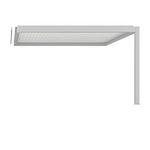 Proloisirs Pergola Bioclimatique Air 3x4 - Aluminium - Heat et Oak - Lames Graphite