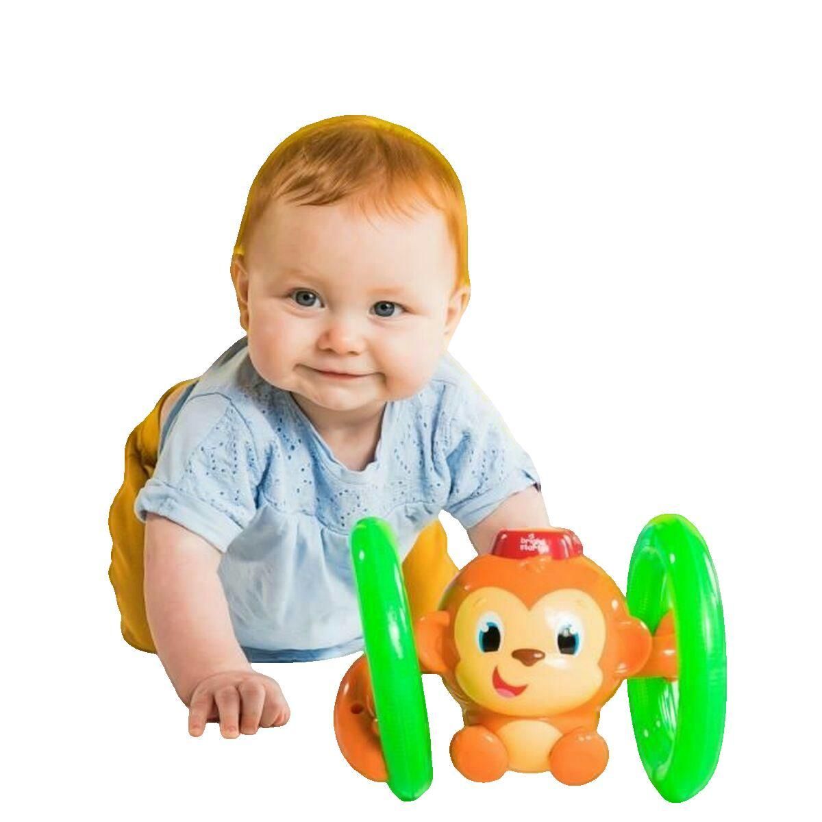 Bright Starts Jouet musical Bright Starts petit singe interactif