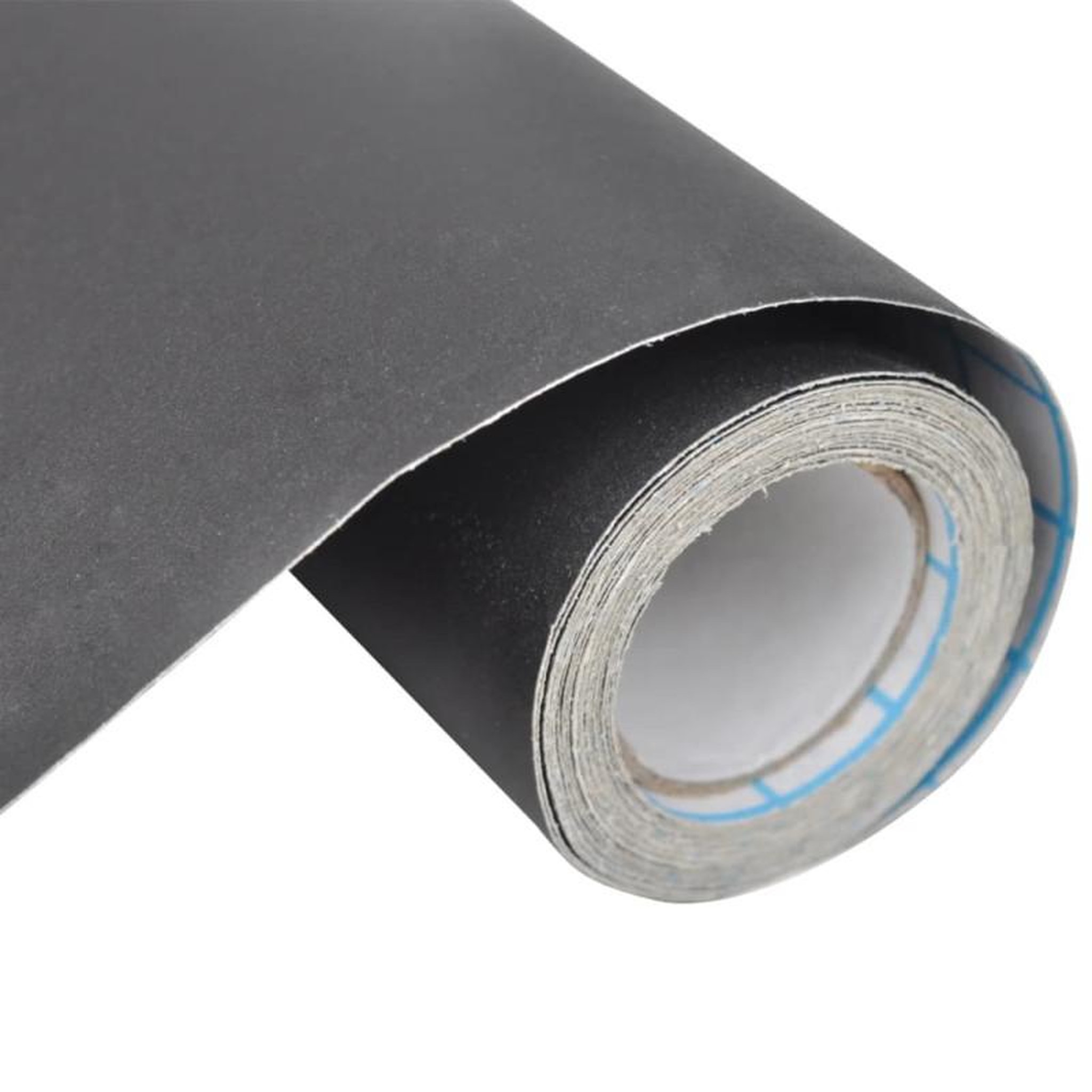 Voir la diapositive 2 : VIDAXL Tableau noir autocollant mural 0,6x2 m 2 rouleaux avec craies