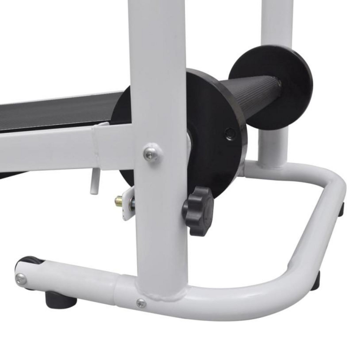 VIDAXL Mini tapis roulant pliable 93 x 36 cm Noir