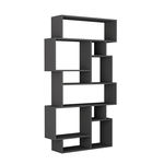 Habitat et Jardin Bibliothèque en bois  Karmato  - 96 x 25 x 168 cm - Gris anthracite