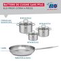 Voir la diapositive 2 : ELO Ensemble de 1 Poêle de cuisson 28 cm et 3 faitouts 14, 16 et 20 cm Elo Profi Citrin