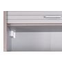 Voir la diapositive 2 : Rangement de cuisine à rideau coloris aluminium L60 cm - COOKING