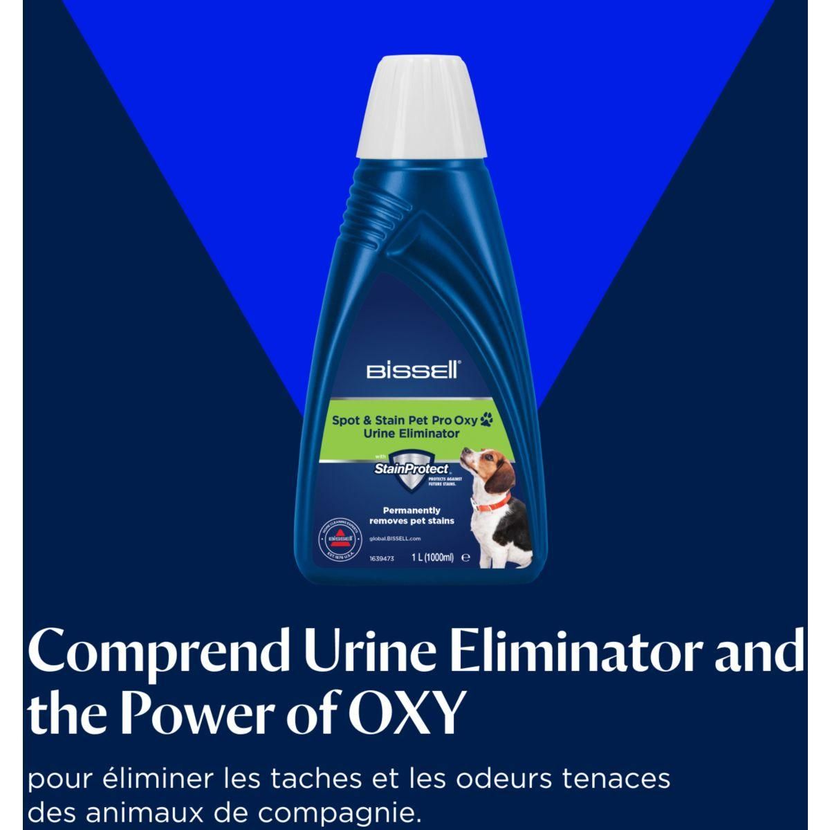BISSELL Détergent 1L Spot and Stain Animaux PRO Oxy